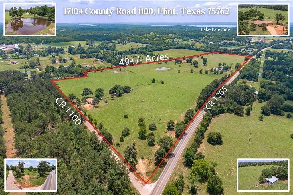 49.4 Acres of Land for Sale in Flint, Texas