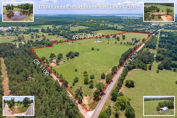 49.4 Acres of Land for Sale in Flint, Texas