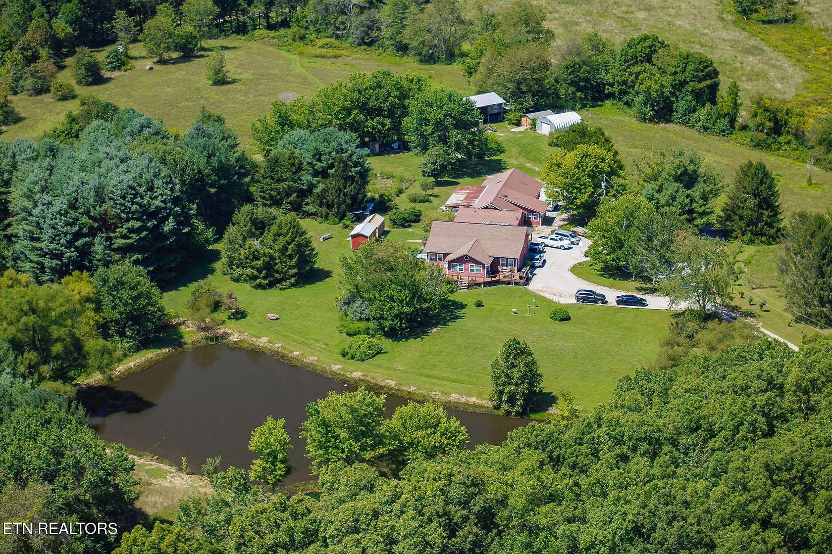 14.8 Acres of Land with Home for Sale in Crossville, Tennessee