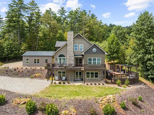 4 Acres of Residential Land with Home for Sale in Suches, Georgia