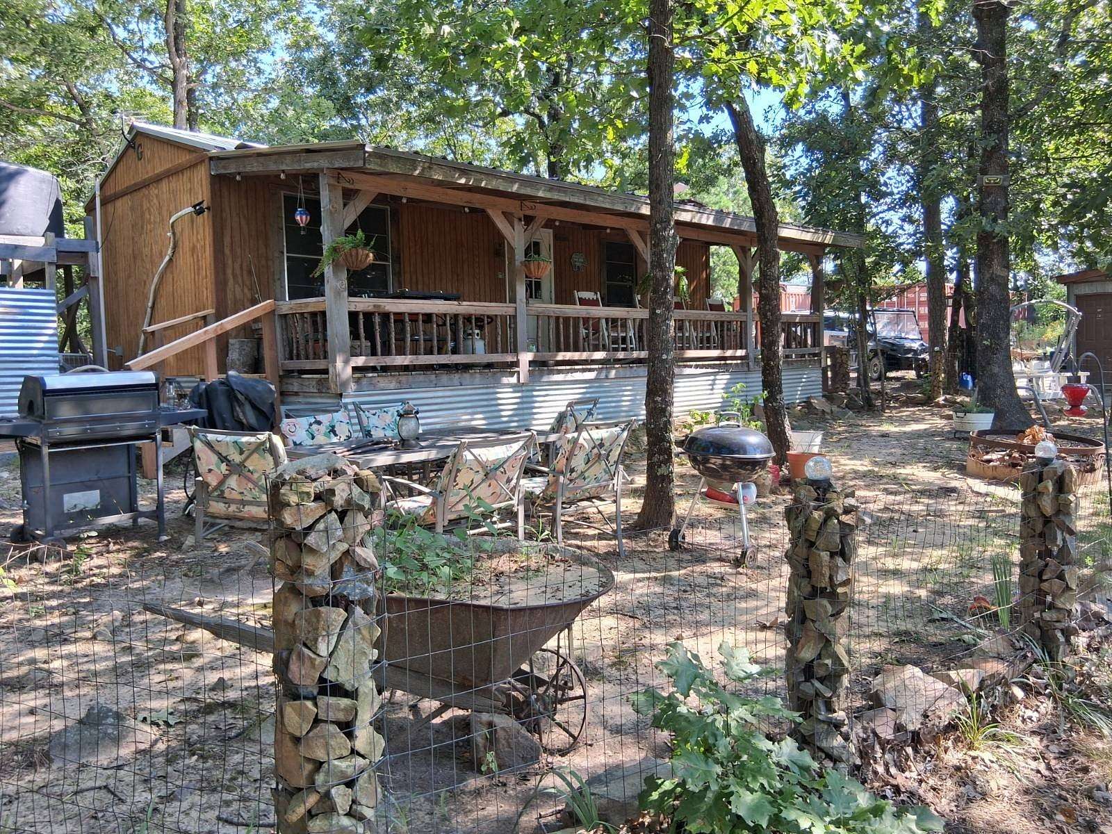 30 Acres of Recreational Land with Home for Sale in Talihina, Oklahoma