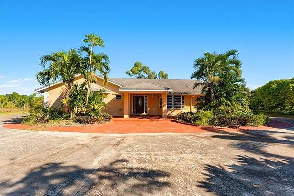 4.75 Acres of Residential Land with Home for Sale in Homestead, Florida