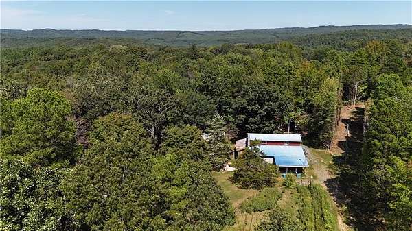 9.16 Acres of Residential Land with Home for Sale in Clinton, Arkansas