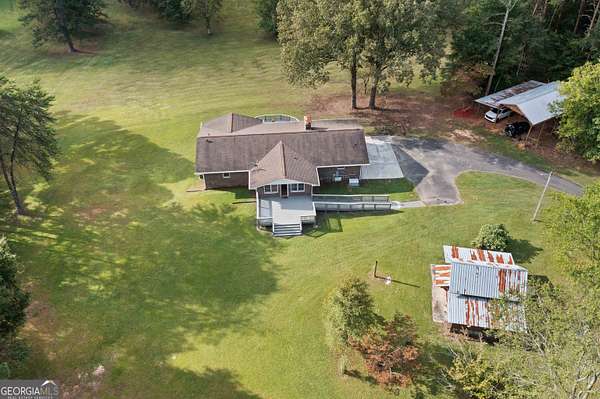 24.9 Acres of Recreational Land with Home for Sale in Rome, Georgia