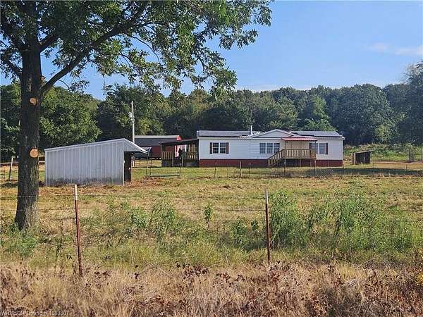 3.5 Acres of Residential Land with Home for Sale in Howe, Oklahoma