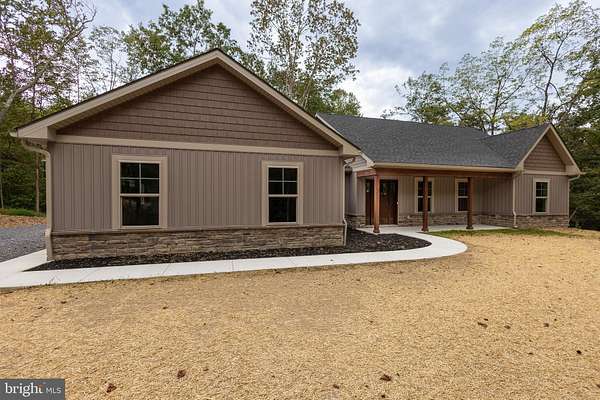 5 Acres of Residential Land with Home for Sale in Gerrardstown, West Virginia