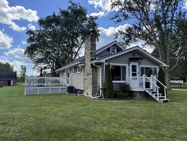 7 Acres of Residential Land with Home for Sale in Kimball, Michigan