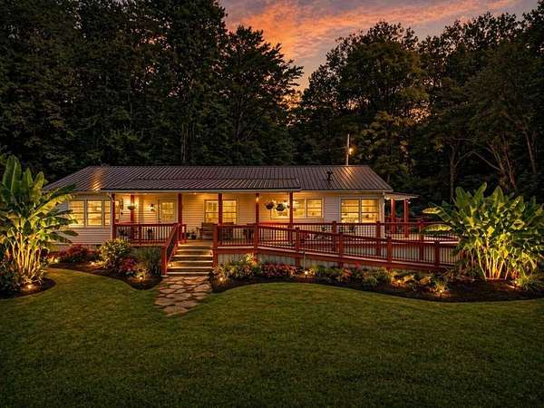 7 Acres of Land with Home for Sale in Blairsville, Georgia