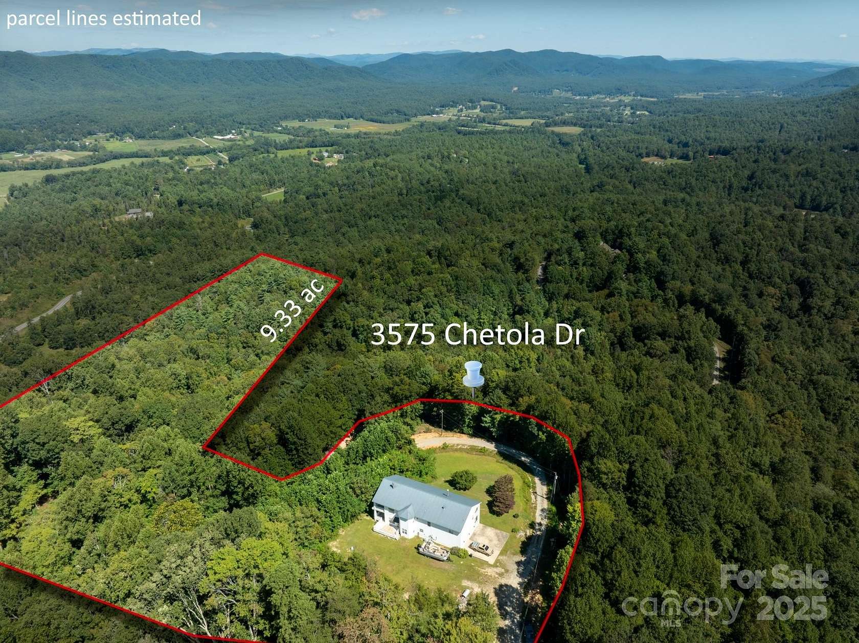 9.33 Acres of Residential Land with Home for Sale in Lenoir, North Carolina