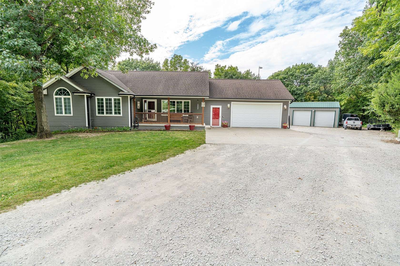 5.46 Acres of Residential Land with Home for Sale in Adel, Iowa