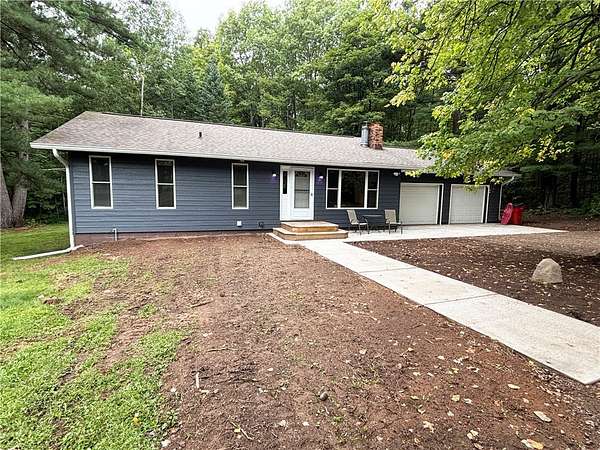 10 Acres of Recreational Land with Home for Sale in Spooner, Wisconsin