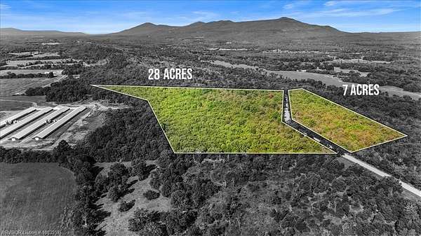 35 Acres of Recreational Land for Sale in Hartford, Arkansas