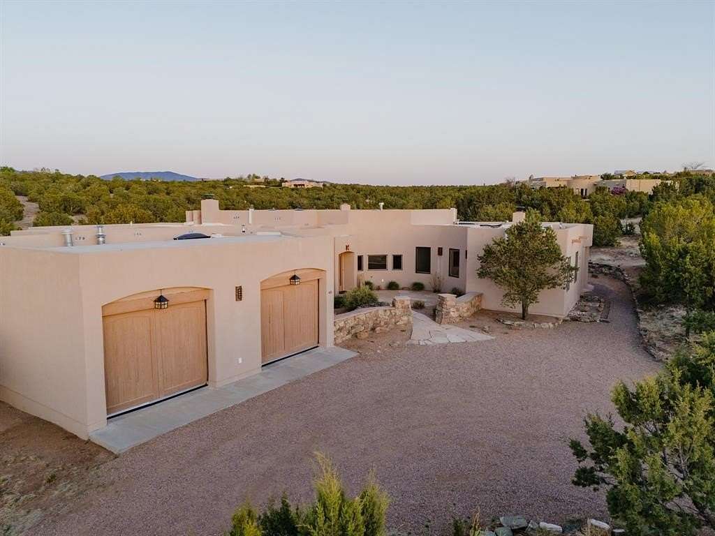 2.5 Acres of Residential Land with Home for Sale in Santa Fe, New Mexico