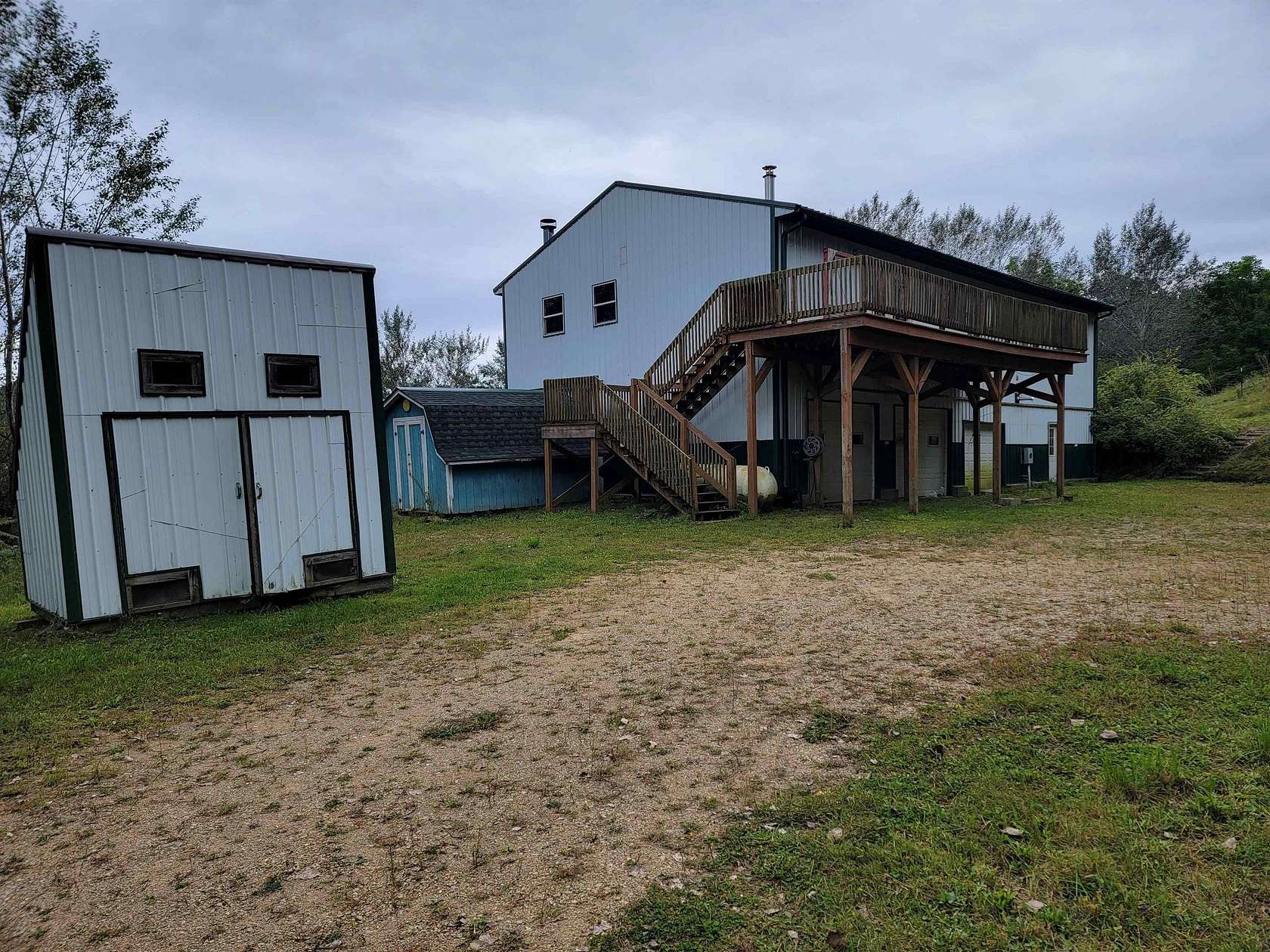 3 Acres of Residential Land with Home for Sale in Hill Point, Wisconsin