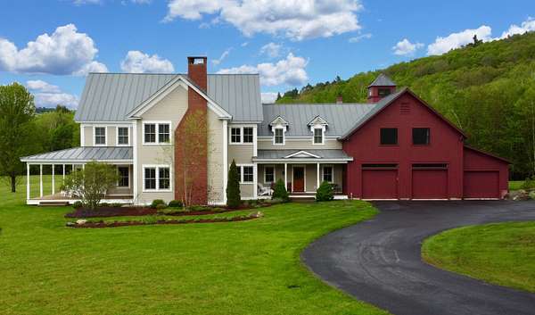 39.1 Acres of Recreational Land with Home for Sale in Stowe, Vermont