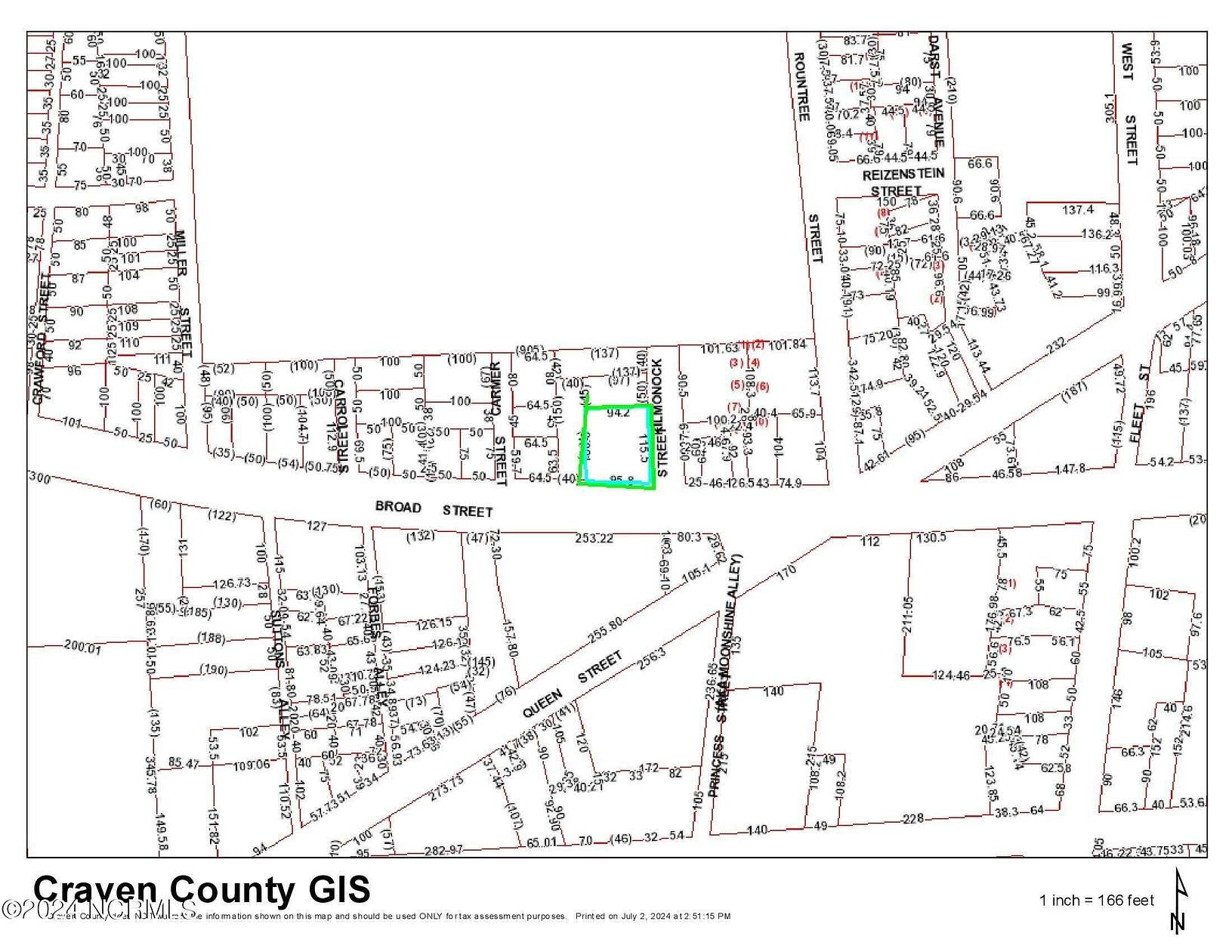 0.25 Acres of Mixed-Use Land for Sale in New Bern, North Carolina