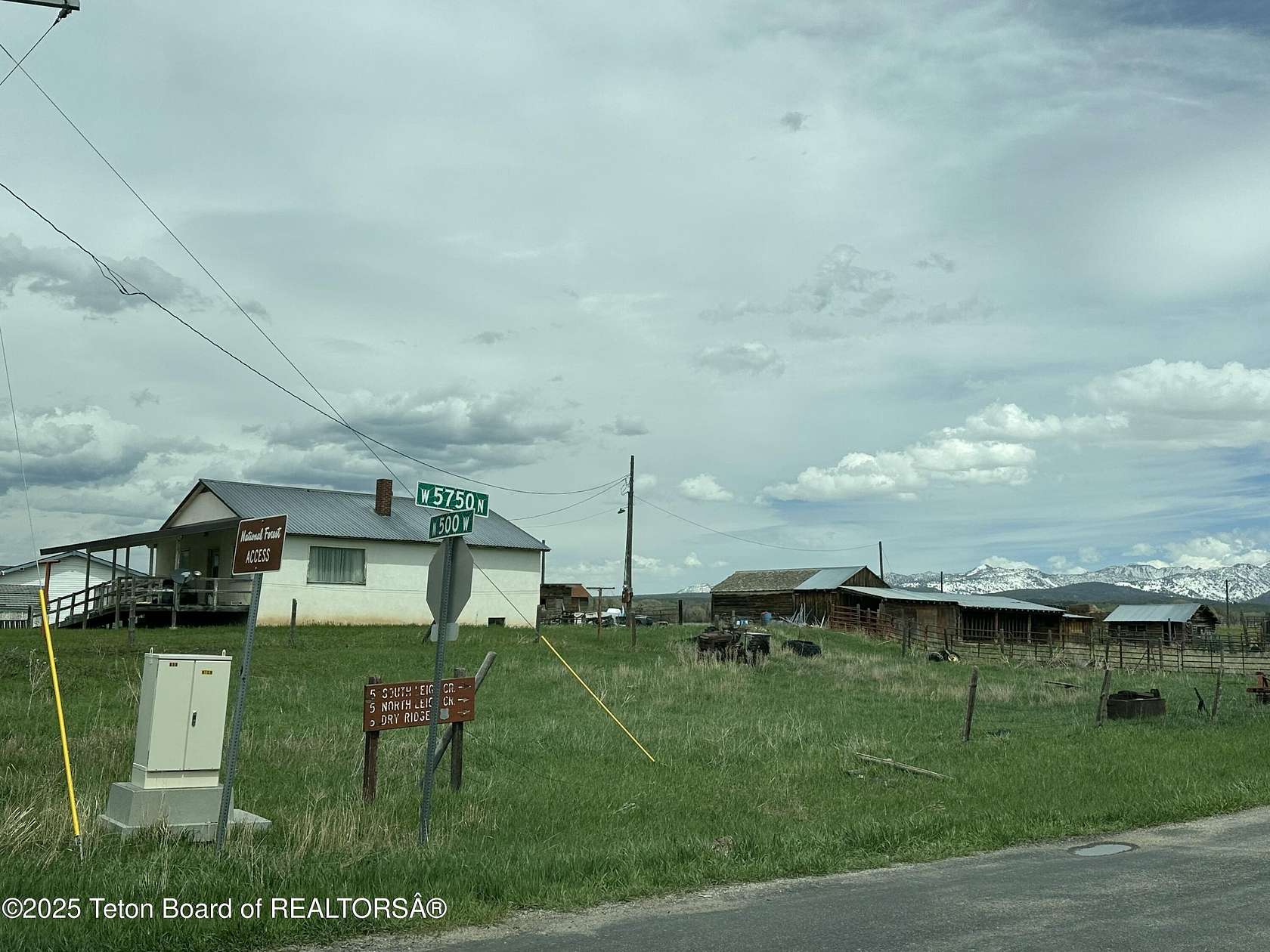 8.4 Acres of Land with Home for Sale in Tetonia, Idaho