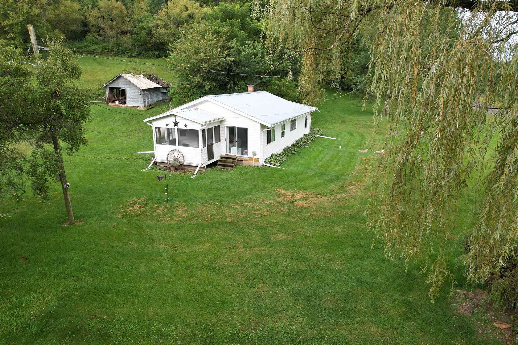 11.1 Acres of Land with Home for Sale in Muscoda, Wisconsin