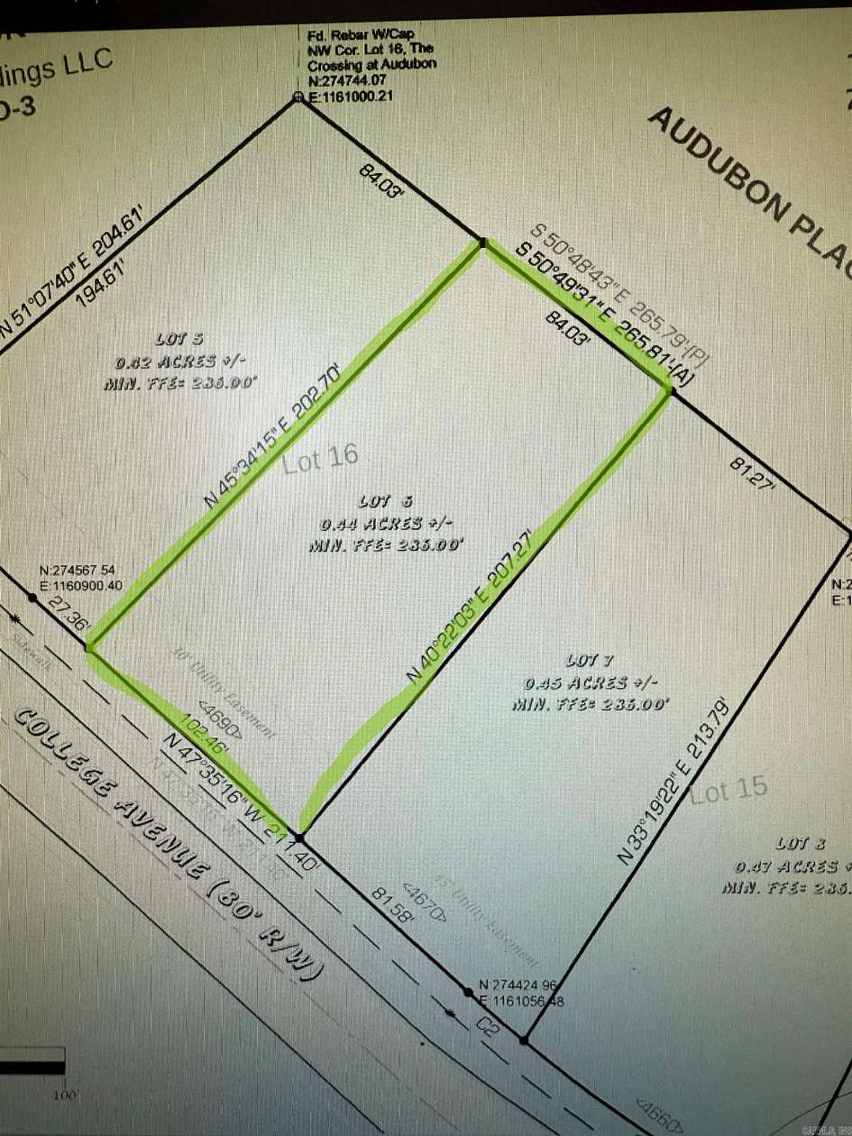 0.44 Acres of Residential Land for Sale in Conway, Arkansas