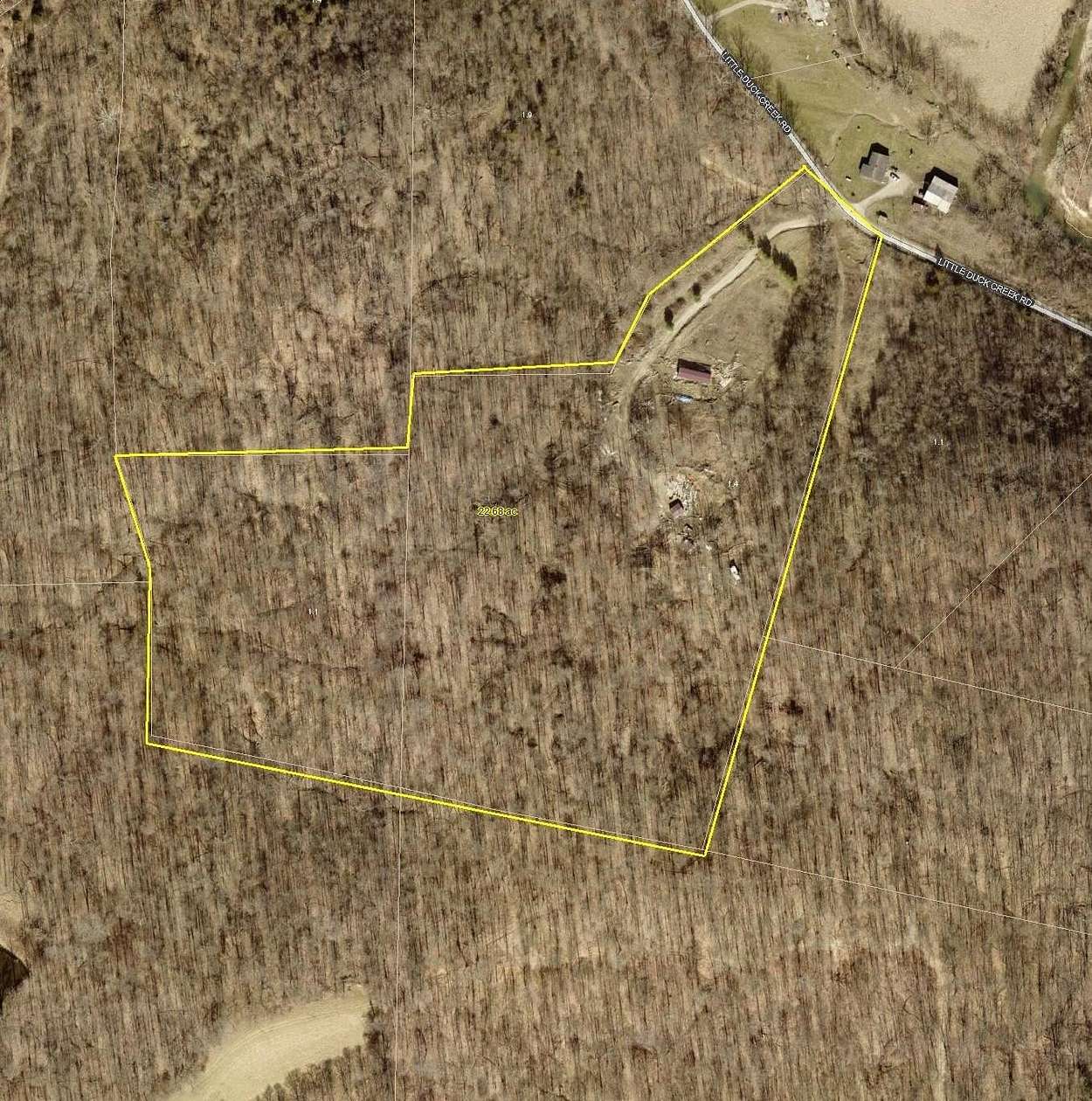22.7 Acres of Land for Sale in Laurel, Indiana