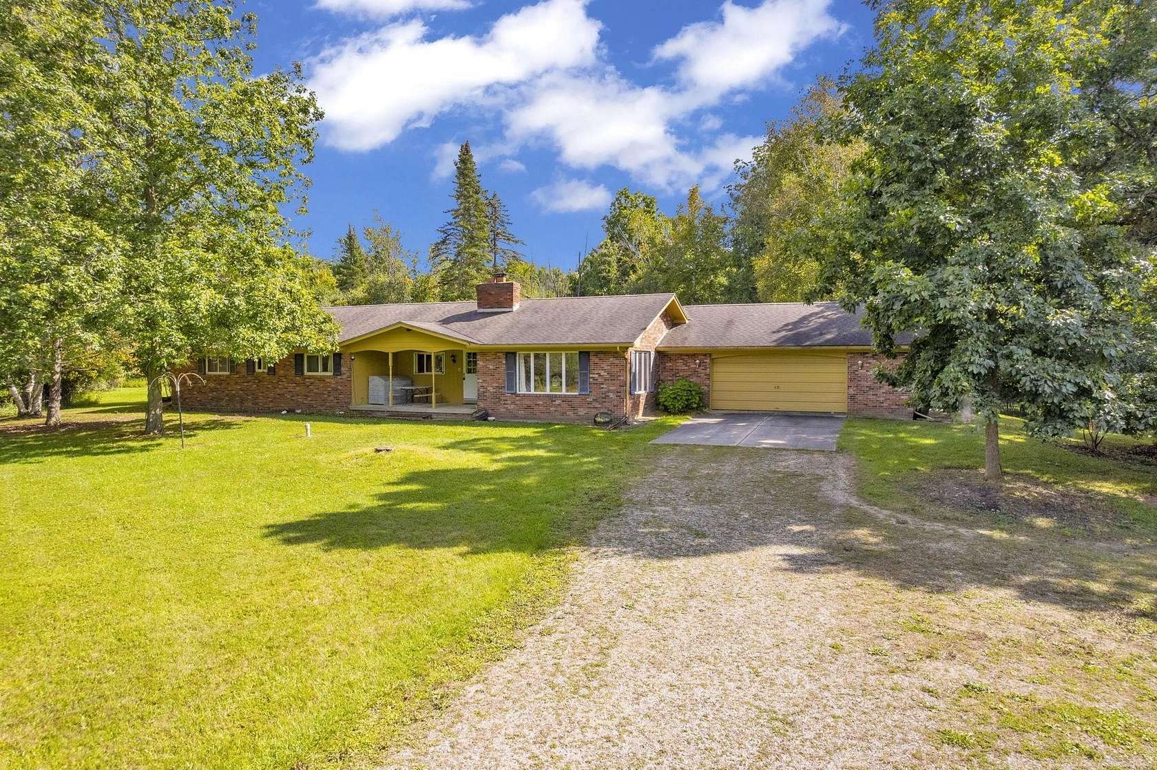 80 Acres of Recreational Land with Home for Sale in Lynn Township, Michigan