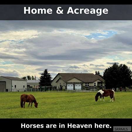 11 Acres of Land with Home for Sale in Rigby, Idaho