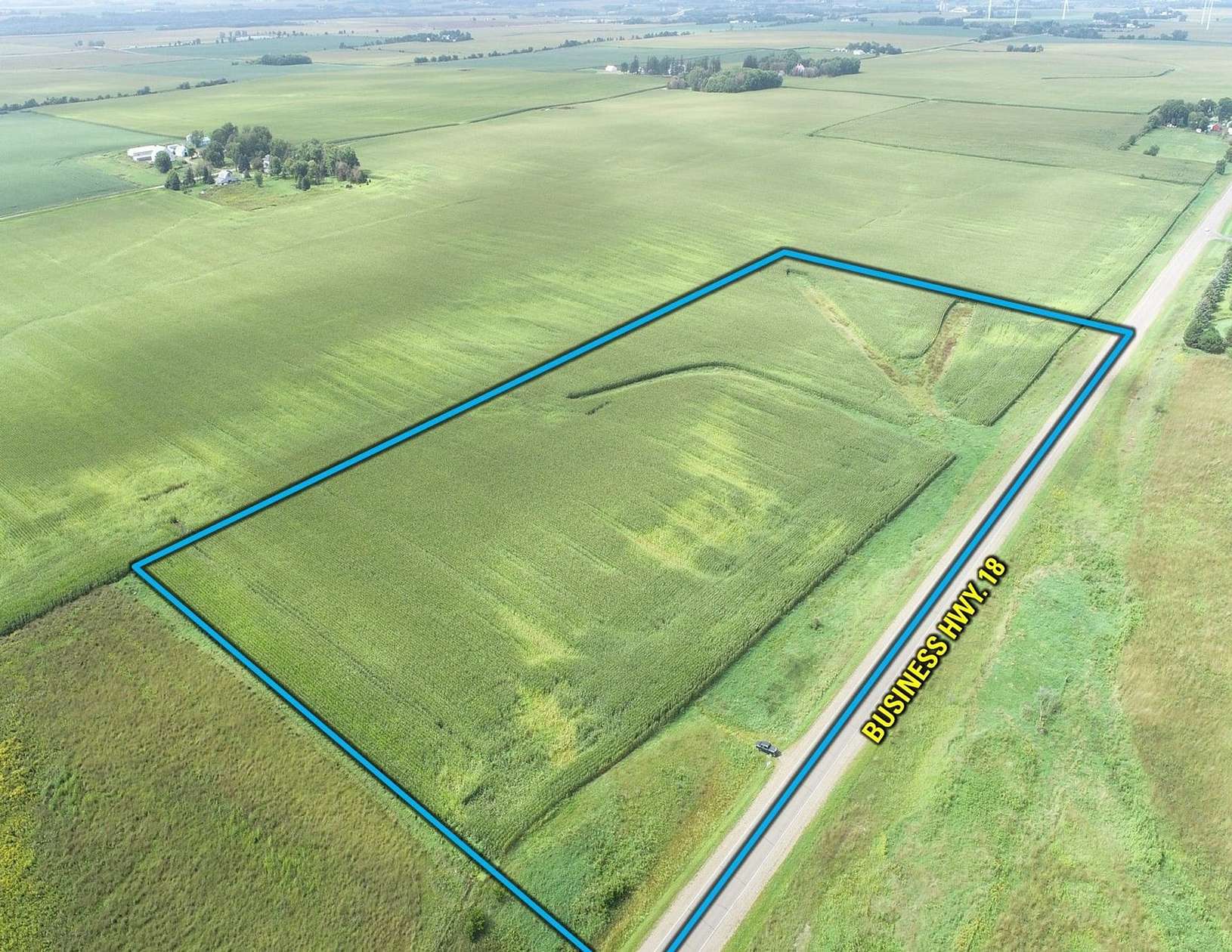 19 Acres of Recreational Land for Sale in Nora Springs, Iowa