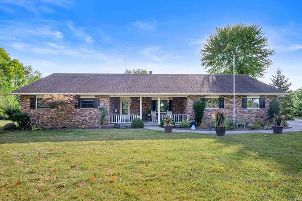 6 Acres of Residential Land with Home for Sale in Muncie, Indiana