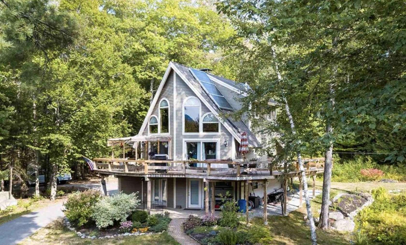 5.6 Acres of Residential Land with Home for Sale in Madison, New Hampshire