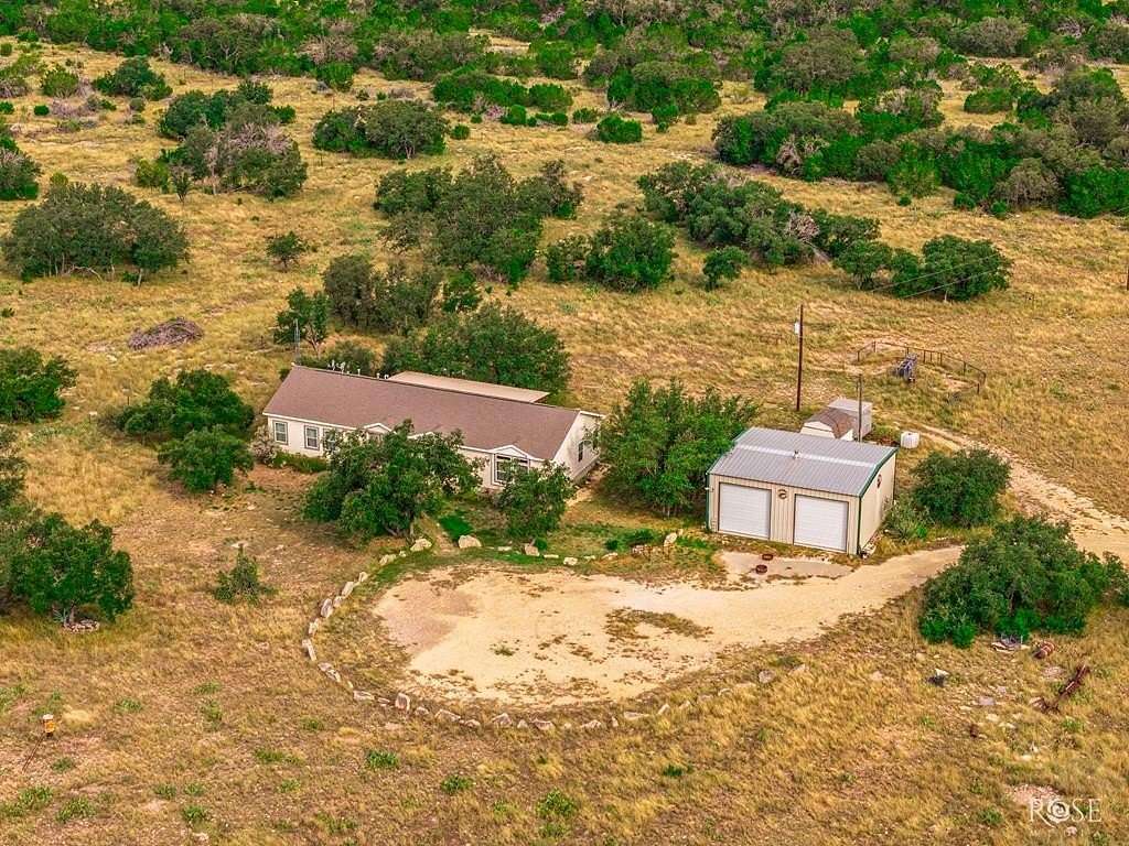 23.7 Acres of Recreational Land with Home for Sale in Sonora, Texas