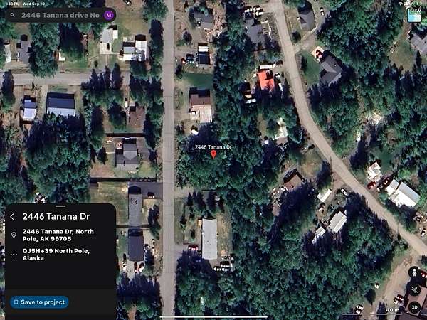 0.3 Acres of Land for Sale in North Pole, Alaska