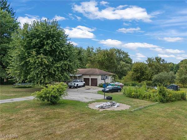 3 Acres of Residential Land with Home for Auction in Newton Falls, Ohio