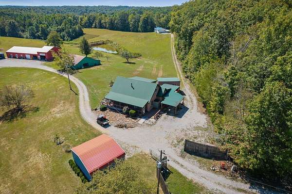 91.2 Acres of Recreational Land with Home for Sale in Sparta, Tennessee