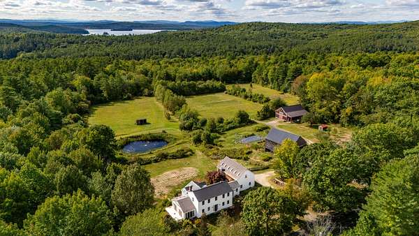 32 Acres of Agricultural Land with Home for Sale in Winthrop, Maine