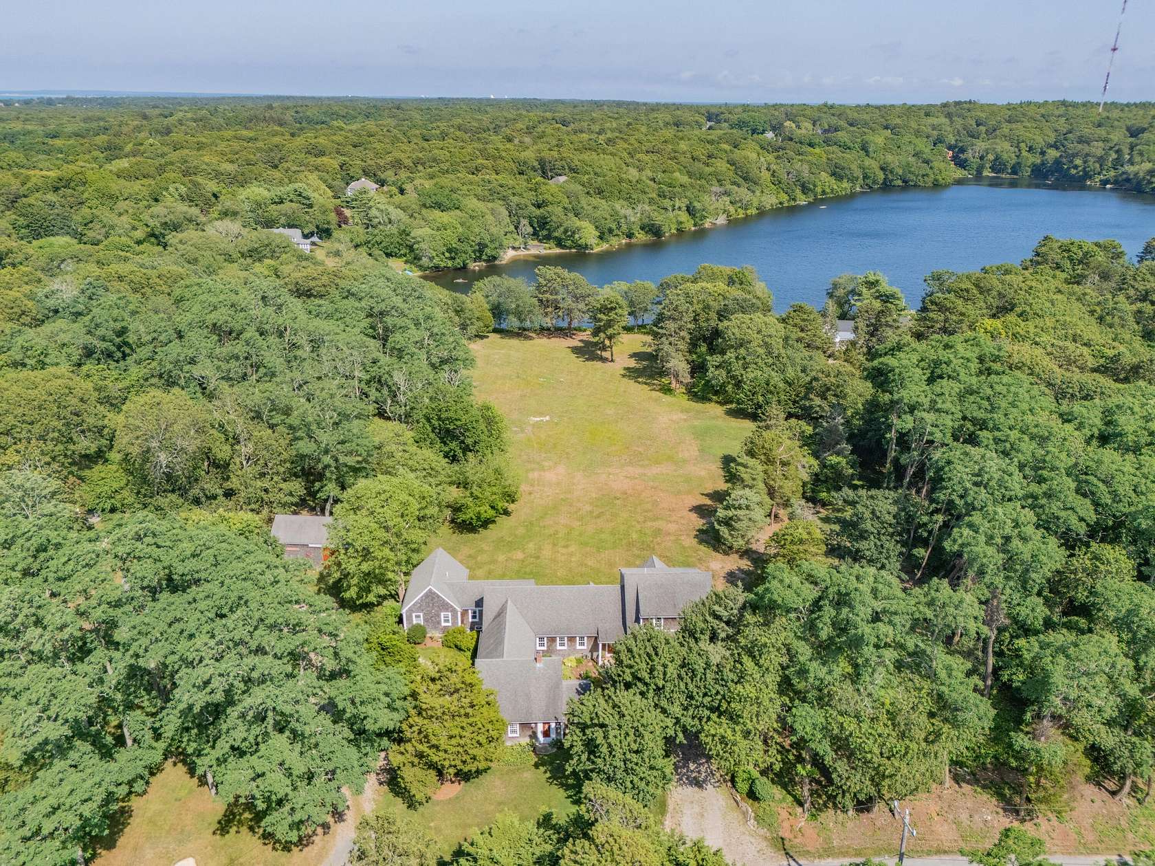 4.3 Acres of Residential Land with Home for Sale in West Barnstable, Massachusetts