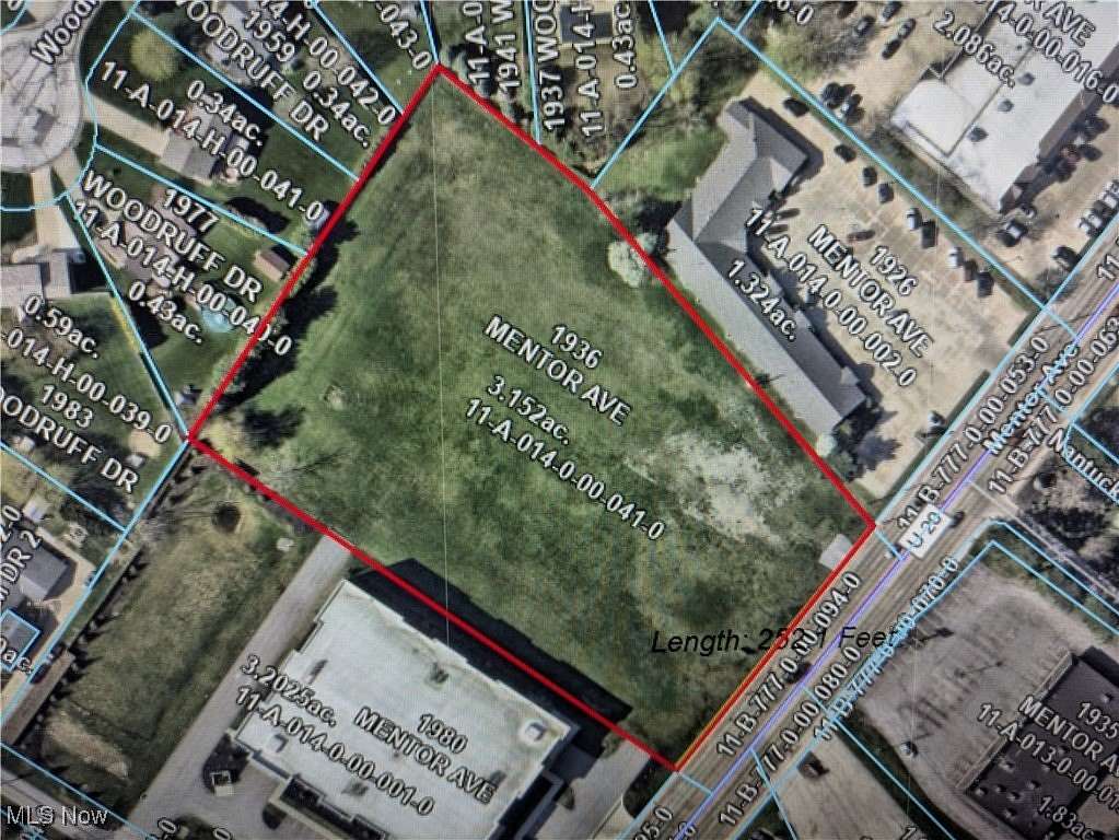 3.15 Acres of Commercial Land for Sale in Painesville Township, Ohio