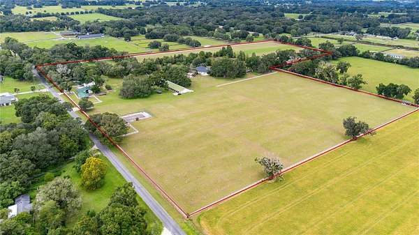 40 Acres of Agricultural Land with Home for Sale in Summerfield, Florida