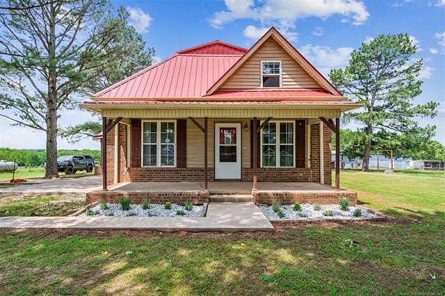 40 Acres of Recreational Land with Home for Sale in Okemah, Oklahoma