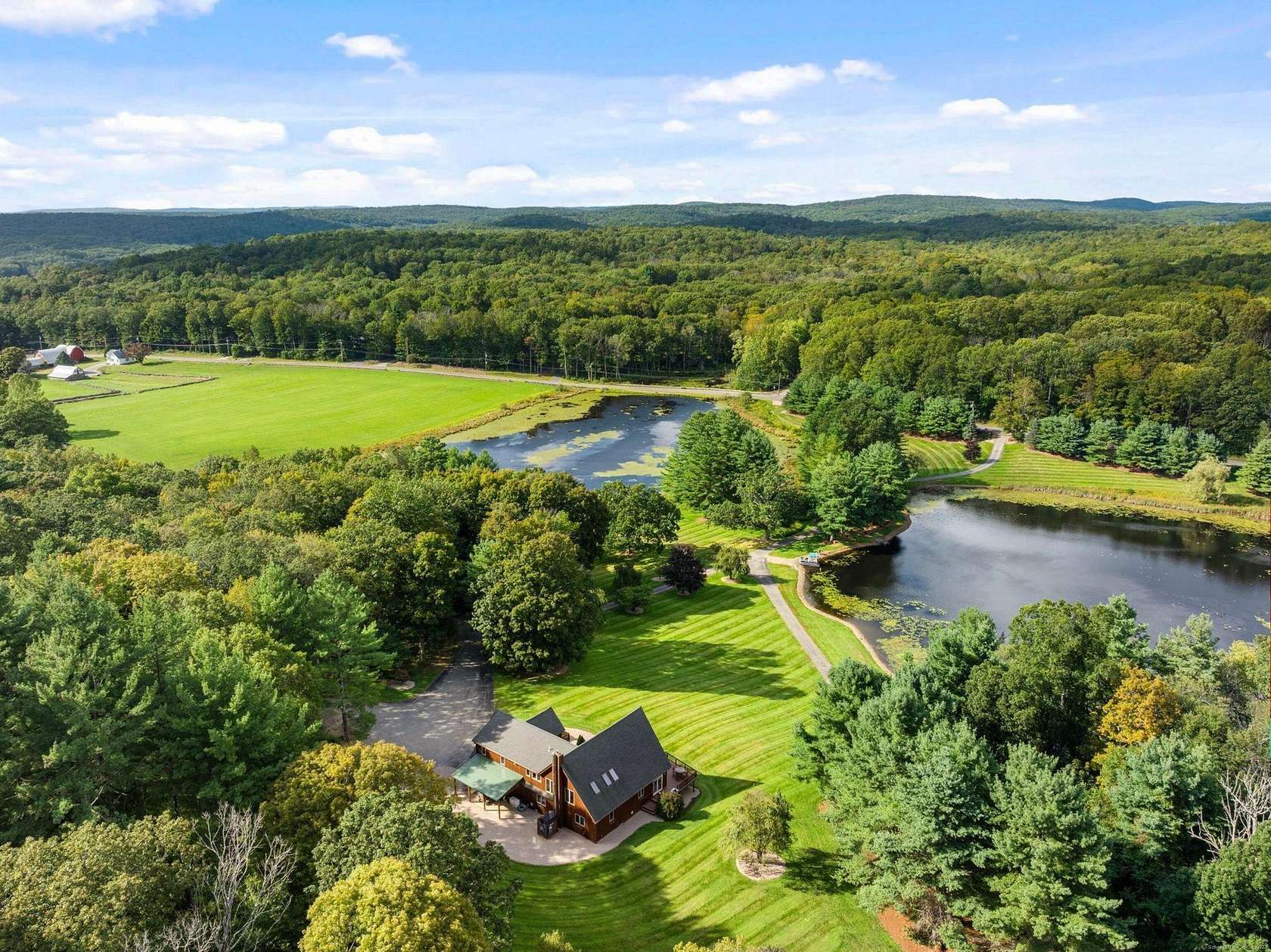 87.2 Acres of Land with Home for Sale in Ashford, Connecticut