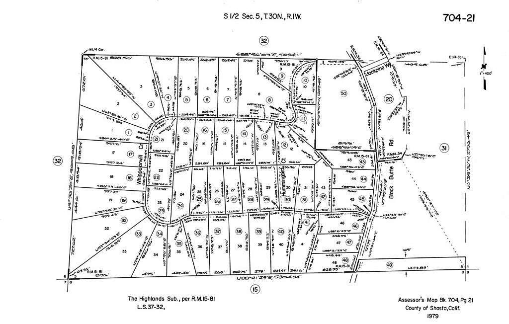 3.79 Acres of Residential Land for Sale in Shingletown, California