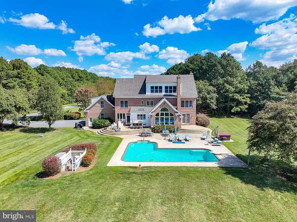 8.26 Acres of Residential Land with Home for Sale in McDaniel, Maryland