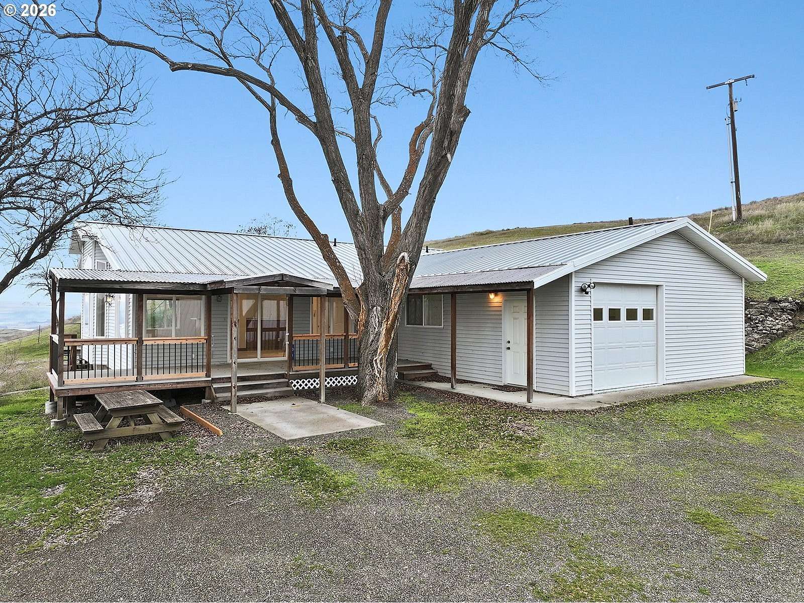 40 Acres of Land with Home for Sale in Goldendale, Washington