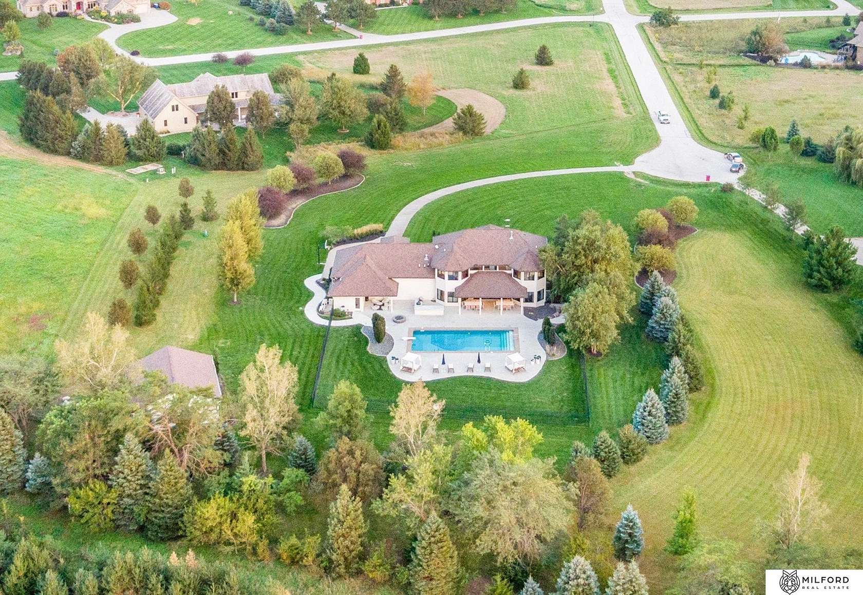 3.82 Acres of Residential Land with Home for Sale in Yutan, Nebraska