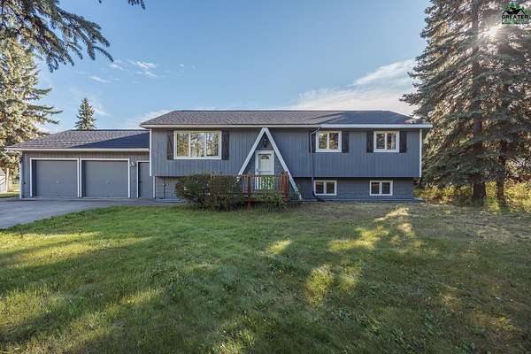 2.1 Acres of Residential Land with Home for Sale in North Pole, Alaska