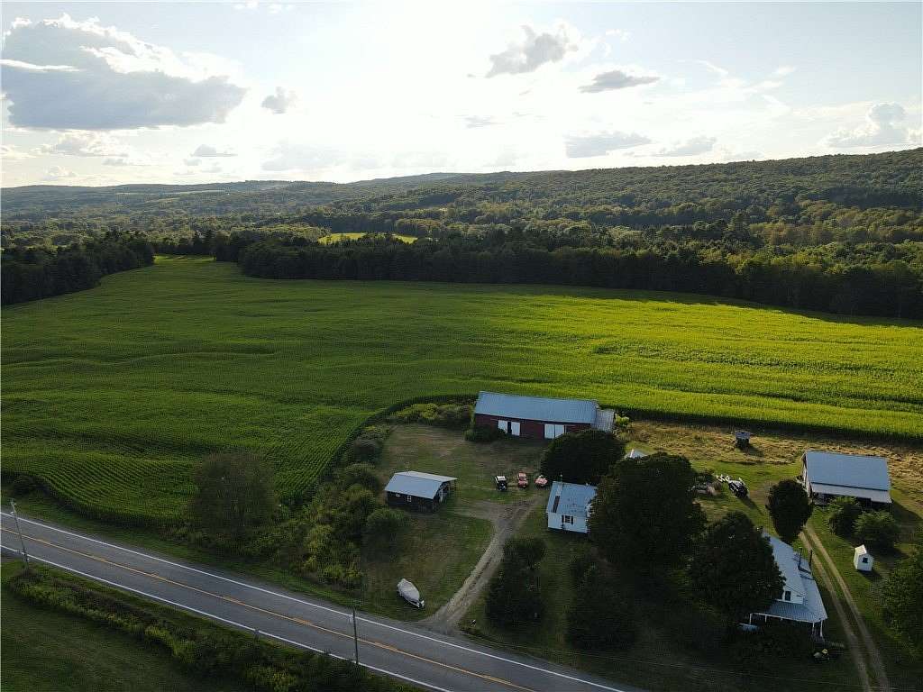 55 Acres of Agricultural Land with Home for Sale in Mount Vision, New York