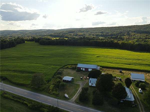 55 Acres of Agricultural Land with Home for Sale in Mount Vision, New York
