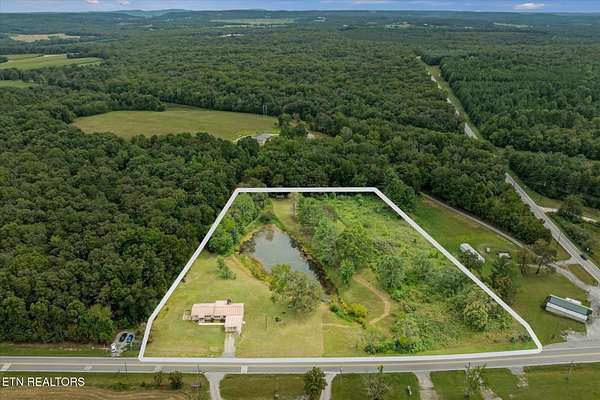 5.2 Acres of Residential Land with Home for Sale in Pikeville, Tennessee