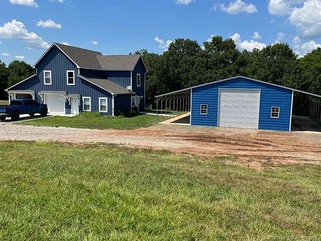 2 Acres of Residential Land with Home for Sale in Wynnewood, Oklahoma