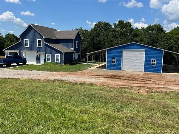 2 Acres of Residential Land with Home for Sale in Wynnewood, Oklahoma