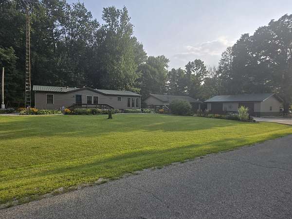 19 Acres of Recreational Land with Home for Sale in Bronson, Michigan